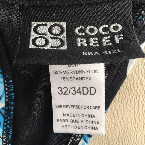 Coco Reef 32/34 DD Bikini top - Picture 3 of 3